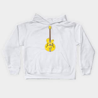 Solo Yellow Guitar Kids Hoodie